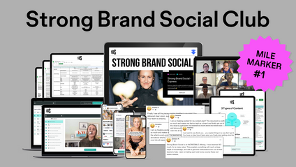 Product image for Strong Brand Social Club: Mile Marker #1