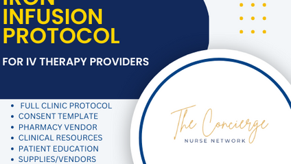 Product image for Iron Infusion Protocol
