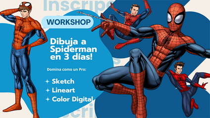 Product image for Workshop: Dibuja a Spiderman en 3 días