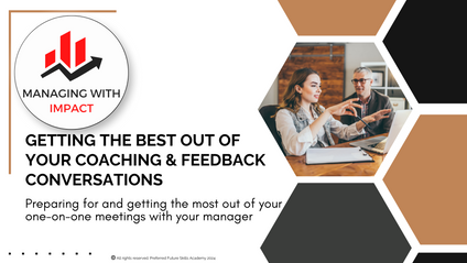 Product image for Getting the best out of your coaching & feedback conversations
