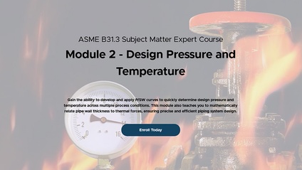 Product image for Module 2 - Design Pressure and Temperature