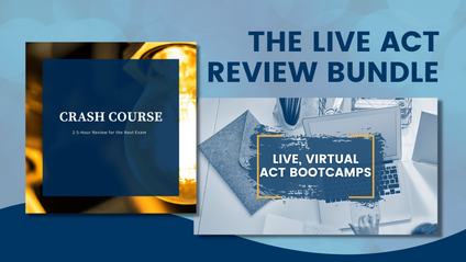 Product image for ACT Bootcamp and Crash Course Bundle