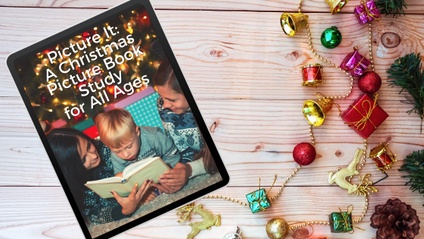Product image for Picture It: A Christmas Picture Book Study for all Ages