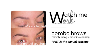 Product image for Combo Brows Part 3: The Annual Touchup