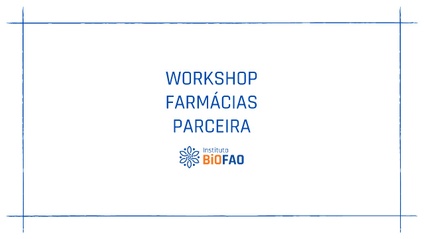 Product image for Workshop Farmácias Parceiras