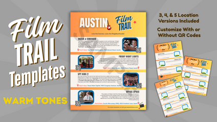 Product image for Tourism Magnet: Film Trail Promotion Pack - Warm Tones