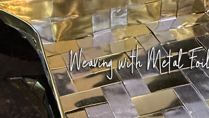 Product image for Weaving with Metal Foil