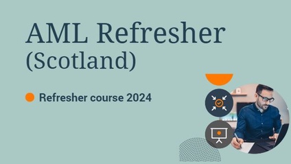 Product image for Refresher Course 2024: AML Regulations Training [Scotland]