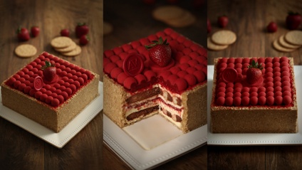 Product image for تشيز كيك التراميسو بالفراولة