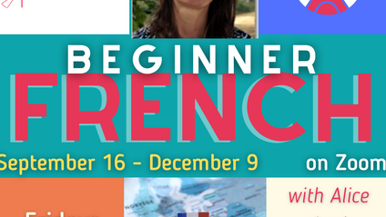 Product image for Fall 2022 Beginner French with Alice Ayel 