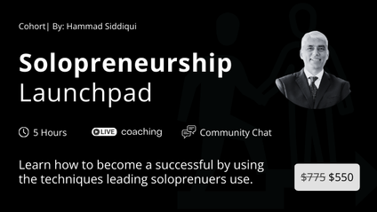 Product image for Solopreneurship Launchpad