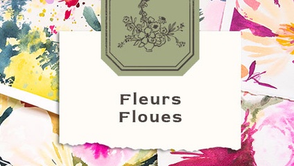 Product image for Fleurs Floues