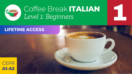 Product image for Coffee Break Italian Level 1