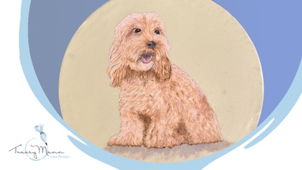 Product image for Cockapoo Dog Painting