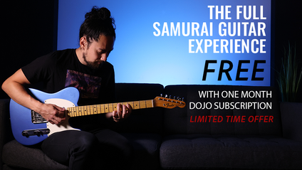 Product image for Samurai Guitar Theory Dojo | All Access Monthly PLUS The Complete Experience included Free! 