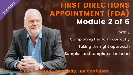 Product image for First Directions Appointment (FDA) - Module Two