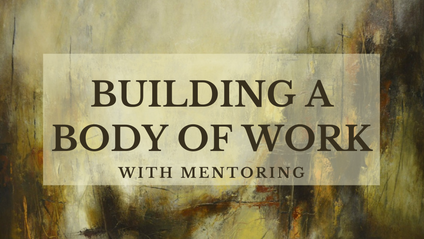 Product image for Building a Body of Work Programme with Mentoring