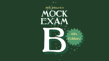 Product image for BCBA Mock Exam B (6th ed.)