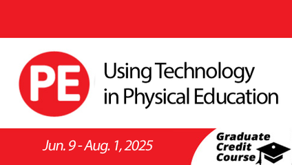 Product image for Using Technology in Physical Education (Summer 2025)