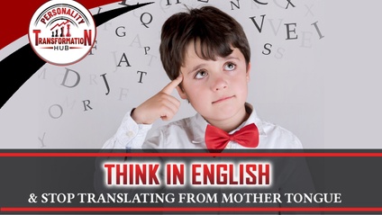 Product image for How to Think in English & Stop Translating From Your Mother Tongue