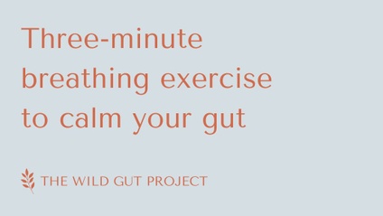 Product image for Three-Minute Gut-Calming Breathing Exercise 