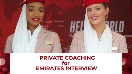 Product image for One on One Private Coaching for Emirates Interview