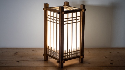 Product image for Japanese Style Kumiko Lamp - Project Plans