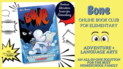 Product image for Bone Online Book Club ~ Modern Literature Series for Elementary