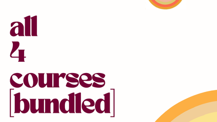 Product image for All 4 Courses 