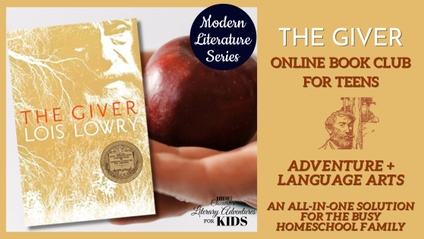 Product image for The Giver  Online Book Club for Teens ~ Modern Literature Series