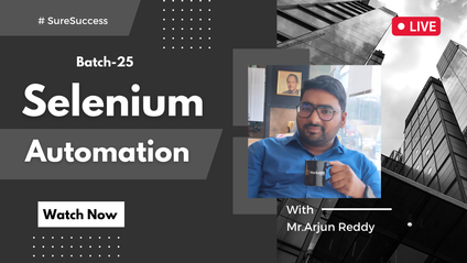 Product image for Selenium Automation Testing - Batch 25