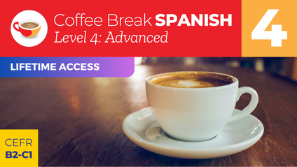 Product image for Coffee Break Spanish Level 4