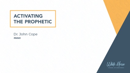 Product image for PM501 - Activating the Prophetic