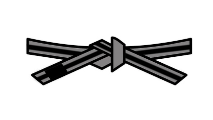Product image for Kids Grey-Black Belt Test Criteria