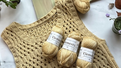 Product image for Rota Sleeveless Top: Selected Knitting Tutorials