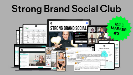 Product image for Strong Brand Social Club: Mile Marker #3