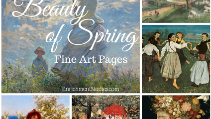 Product image for Beauty of Spring Fine Art Pages