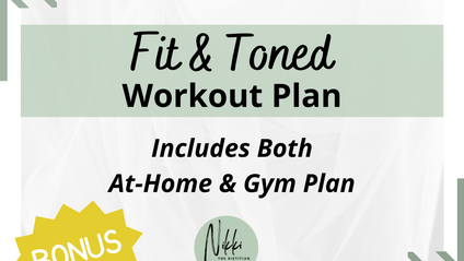 Product image for Fit & Toned Workout Plan