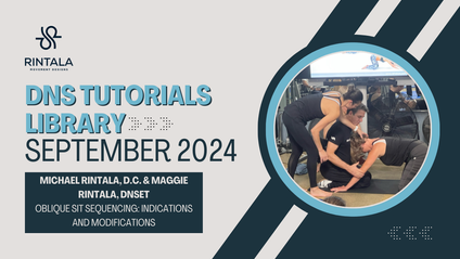 Product image for  DNS Tutorial September 2024 with Michael Rintala, D.C. &  Maggie Rintala, DNSET