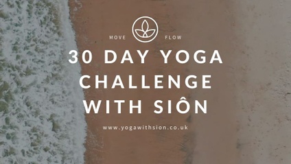 Product image for 30 Day Yoga Challenge with Siôn