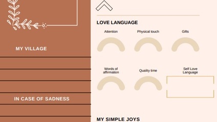 Product image for Me Manual quick sheet