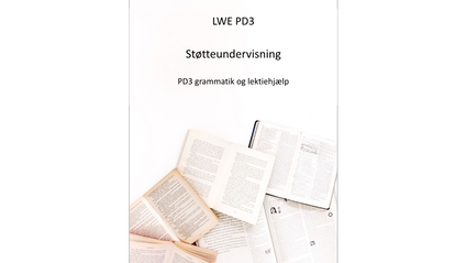 Product image for LWE PD3 støtteundervisning med LWE underviser