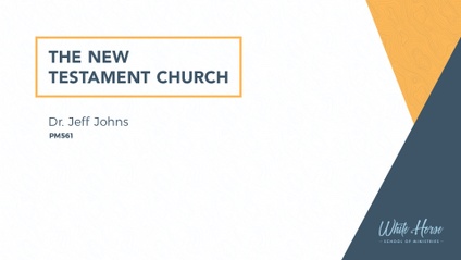 Product image for PM561 - The New Testament Church