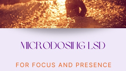 Product image for Microdosing LSD for focus 