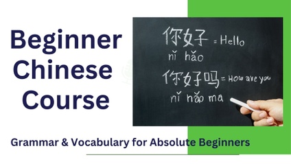Product image for Beginner Chinese Course