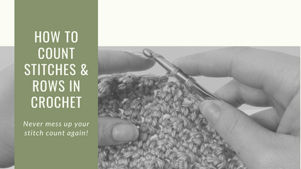 Product image for How to Count Stitches & Rows in Crochet
