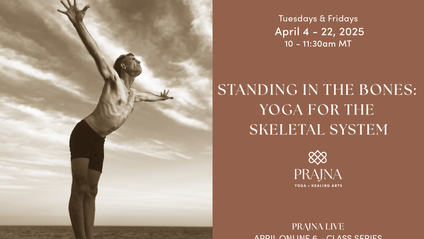 Product image for Standing in the Bones: Yoga for the Skeletal System | April 2025 Online 6-Class Series