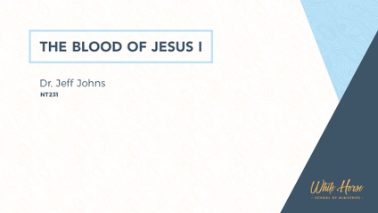 Product image for NT231 - The Blood of Jesus I