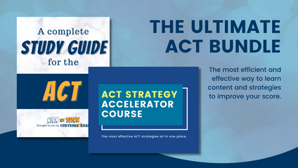 Product image for ACT Study Guide + ACT Strategy Accelerator Course