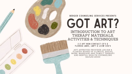 Product image for Got Art? Introduction to Art Therapy Materials, Activities & Techniques